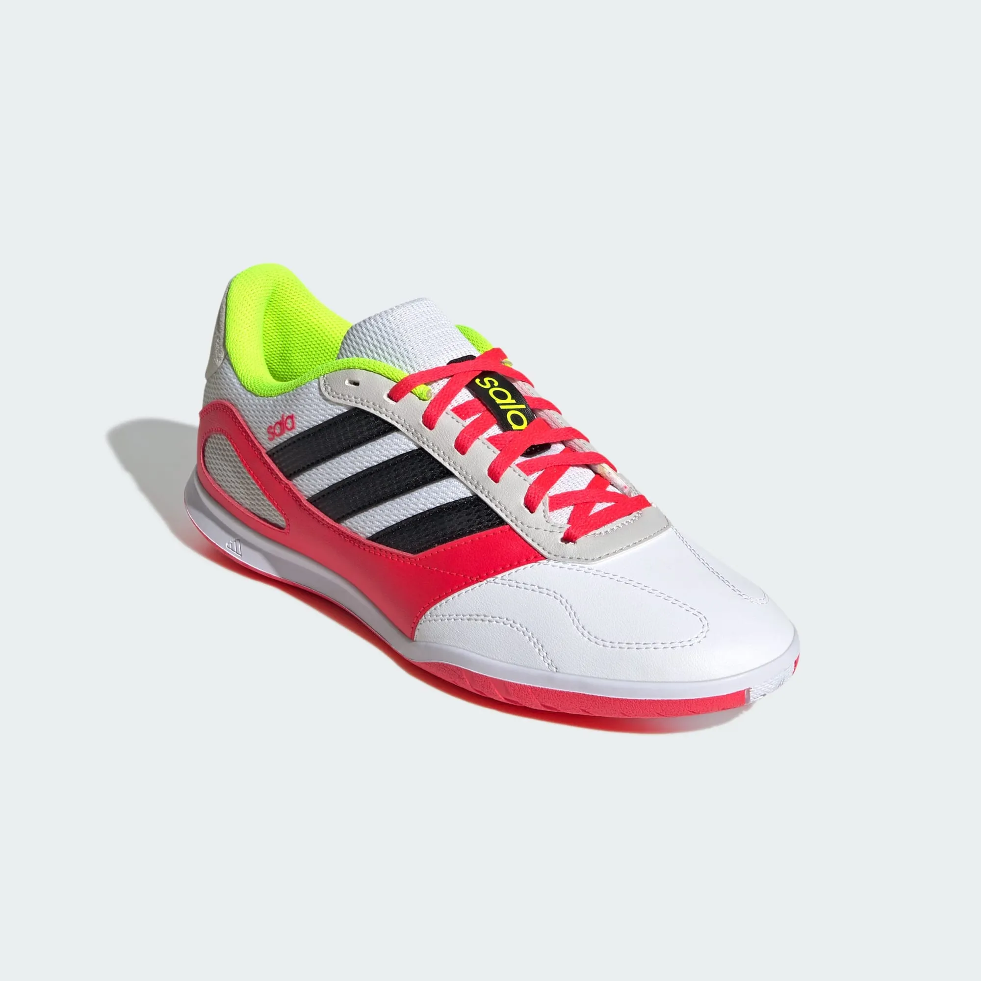 ADIDAS HERREN SUPER SALA III WEIß/SCHWARZ FUßBALLSCHUHE
