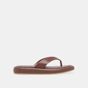ADIN SANDALEN NUSSBRAUNES LEDER