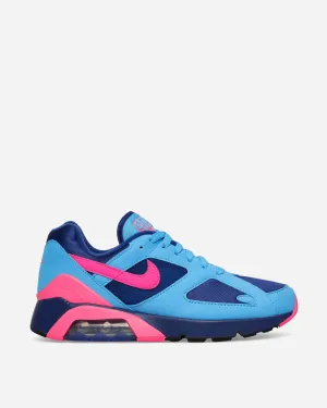 Air 180 Sneakers Universitätsblau / Knallrosa