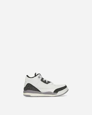 Air Jordan 3 Retro (TD) Sneakers Zement Grau
