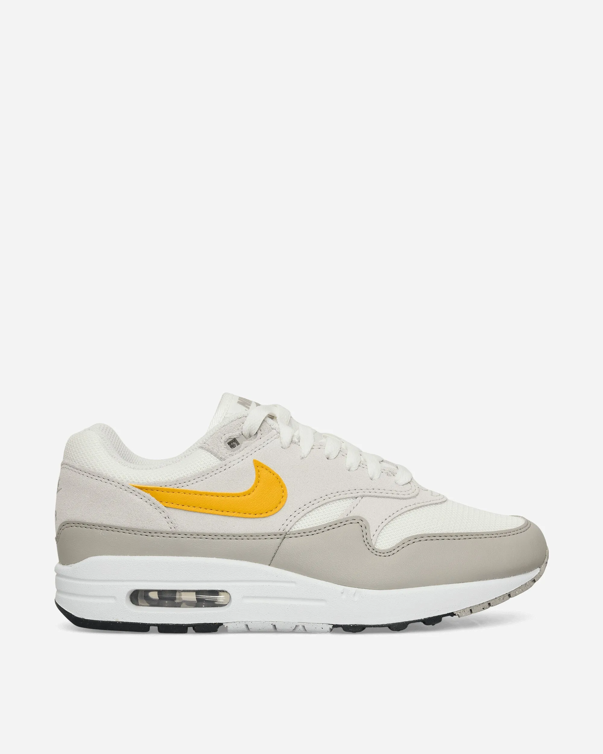 Air Max 1 Essential Sneakers Summit Weiß / Vast Grau / University Gold