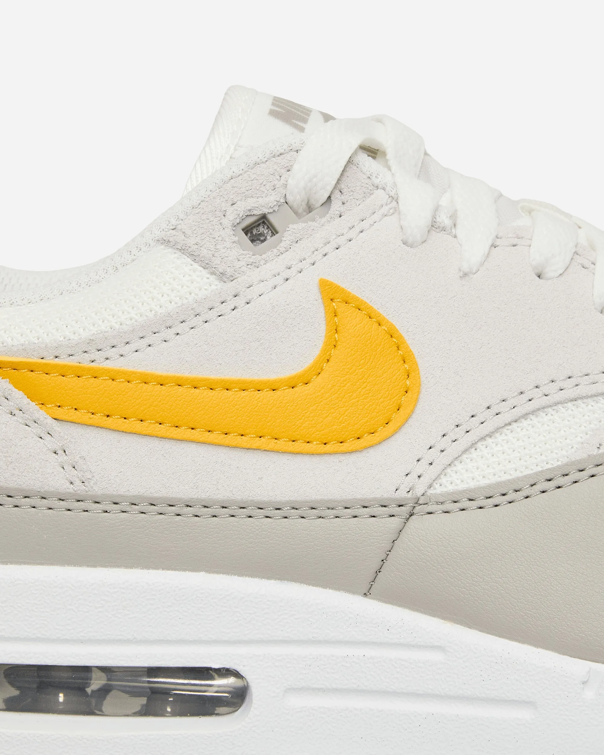 Air Max 1 Essential Sneakers Summit Weiß / Vast Grau / University Gold