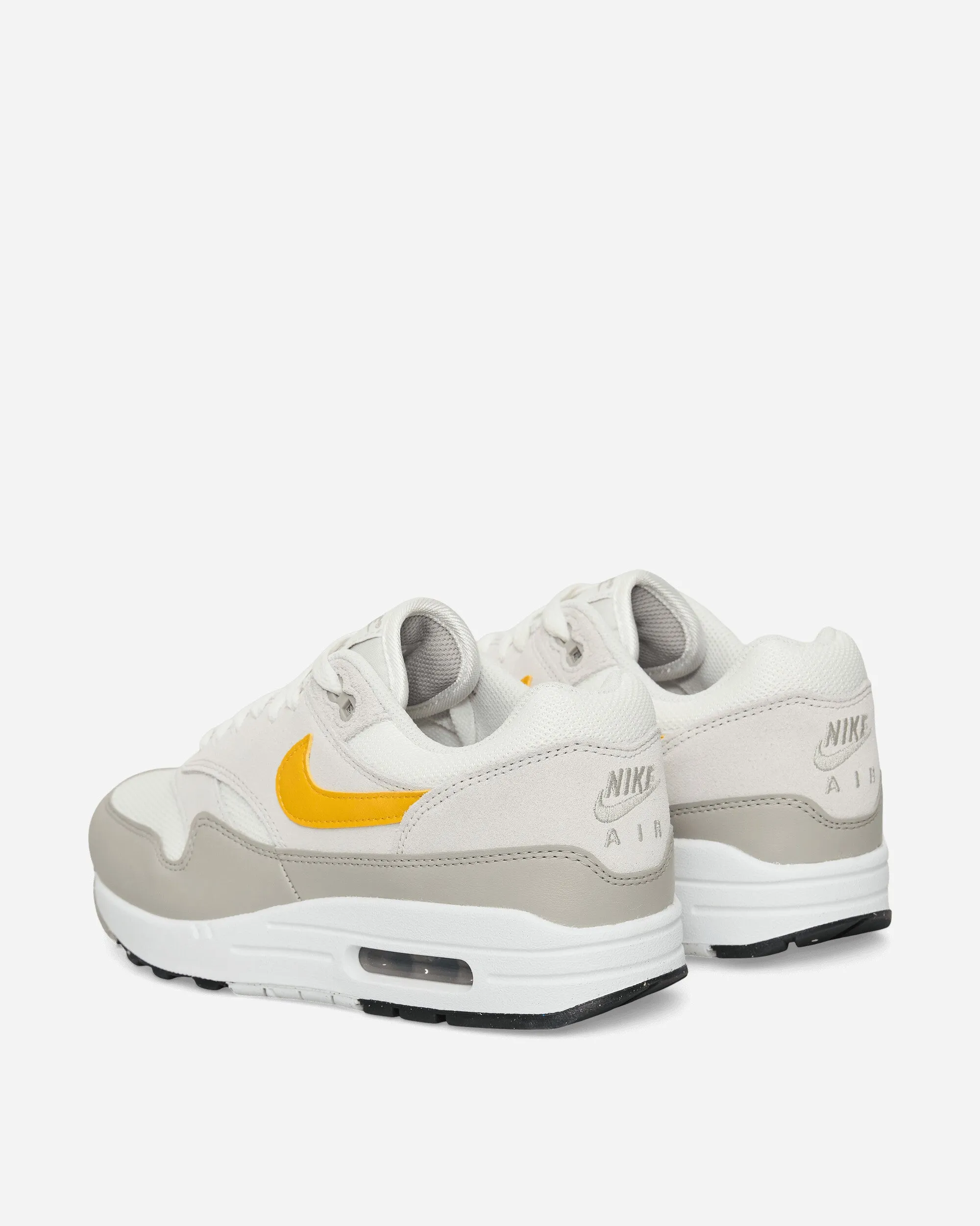 Air Max 1 Essential Sneakers Summit Weiß / Vast Grau / University Gold