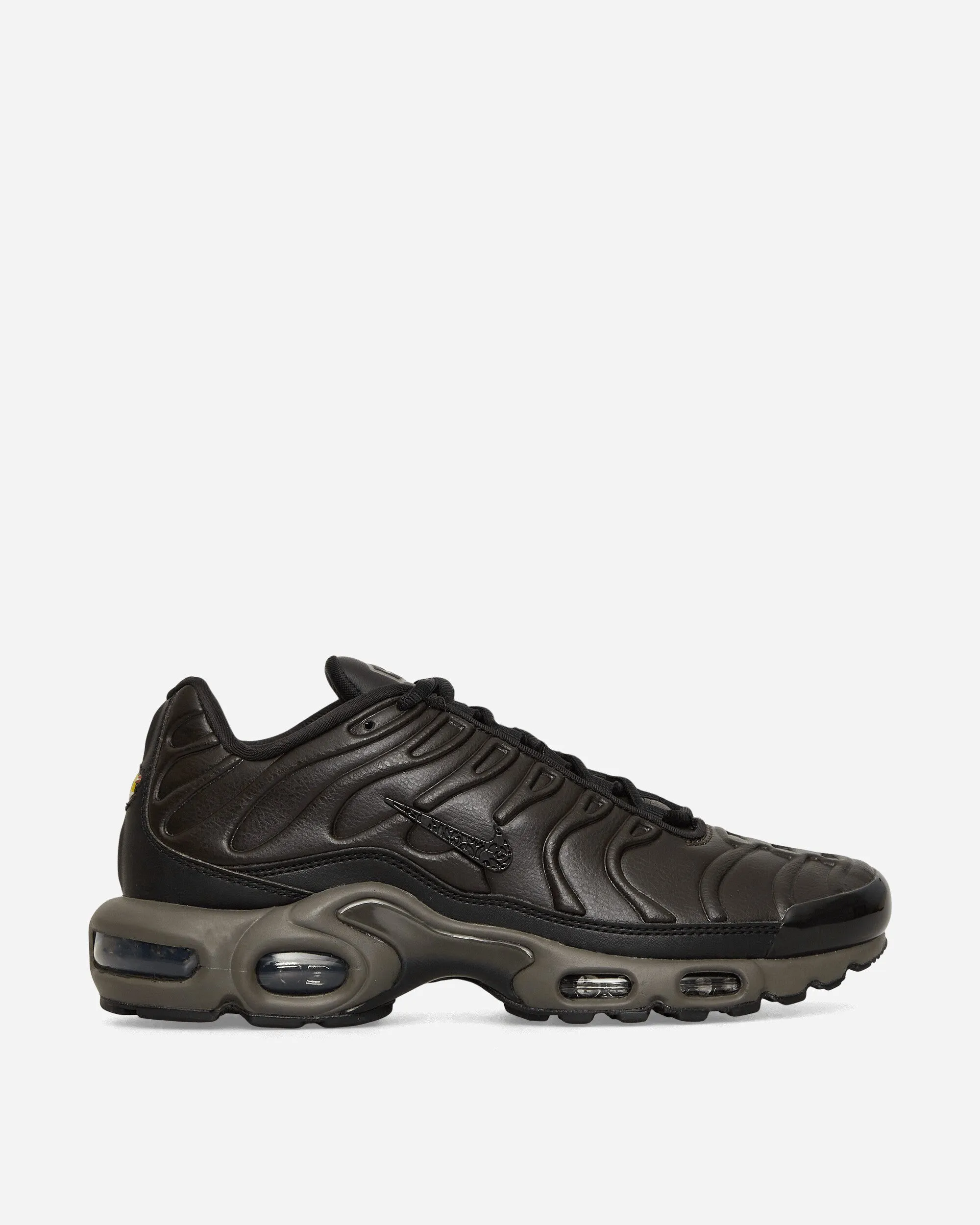 Air Max Plus Premium Sneakers Schwarztee / Petra Braun