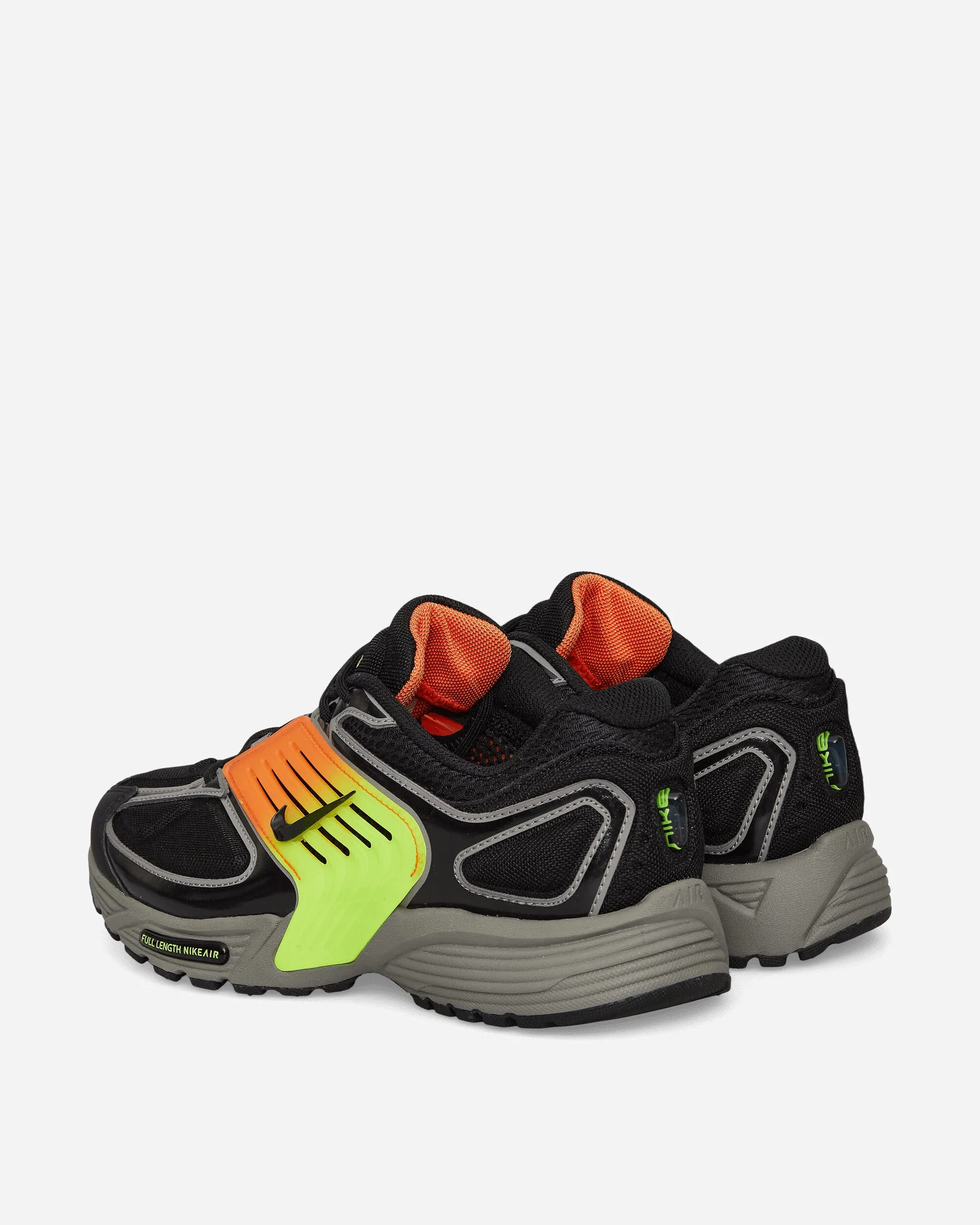 Air Pegasus Wave Sneakers Schwarz / Flaches Zinn / Sicherheitsorange