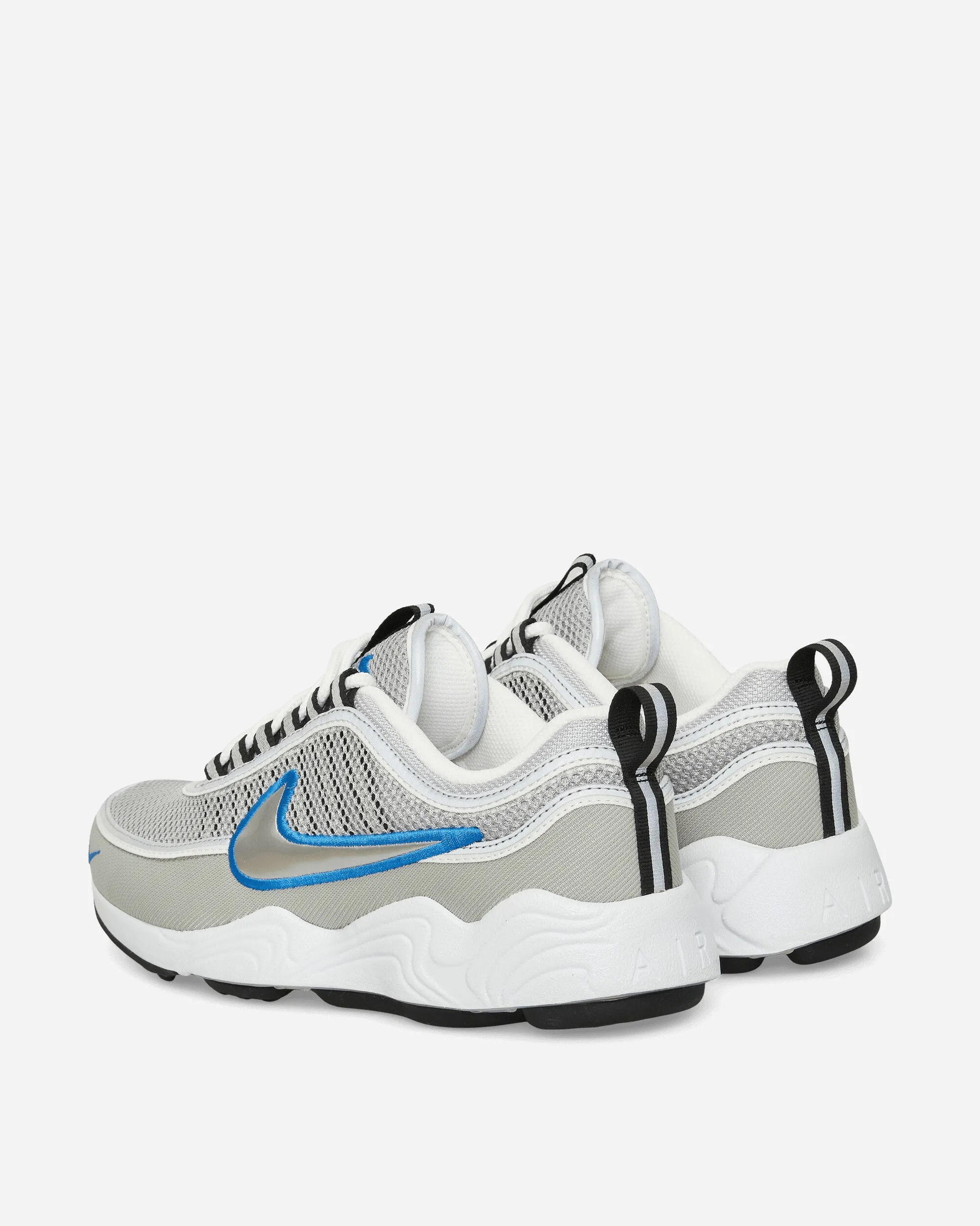 Air Zoom Spiridon Sneakers Metallisch Silber / Signalblau