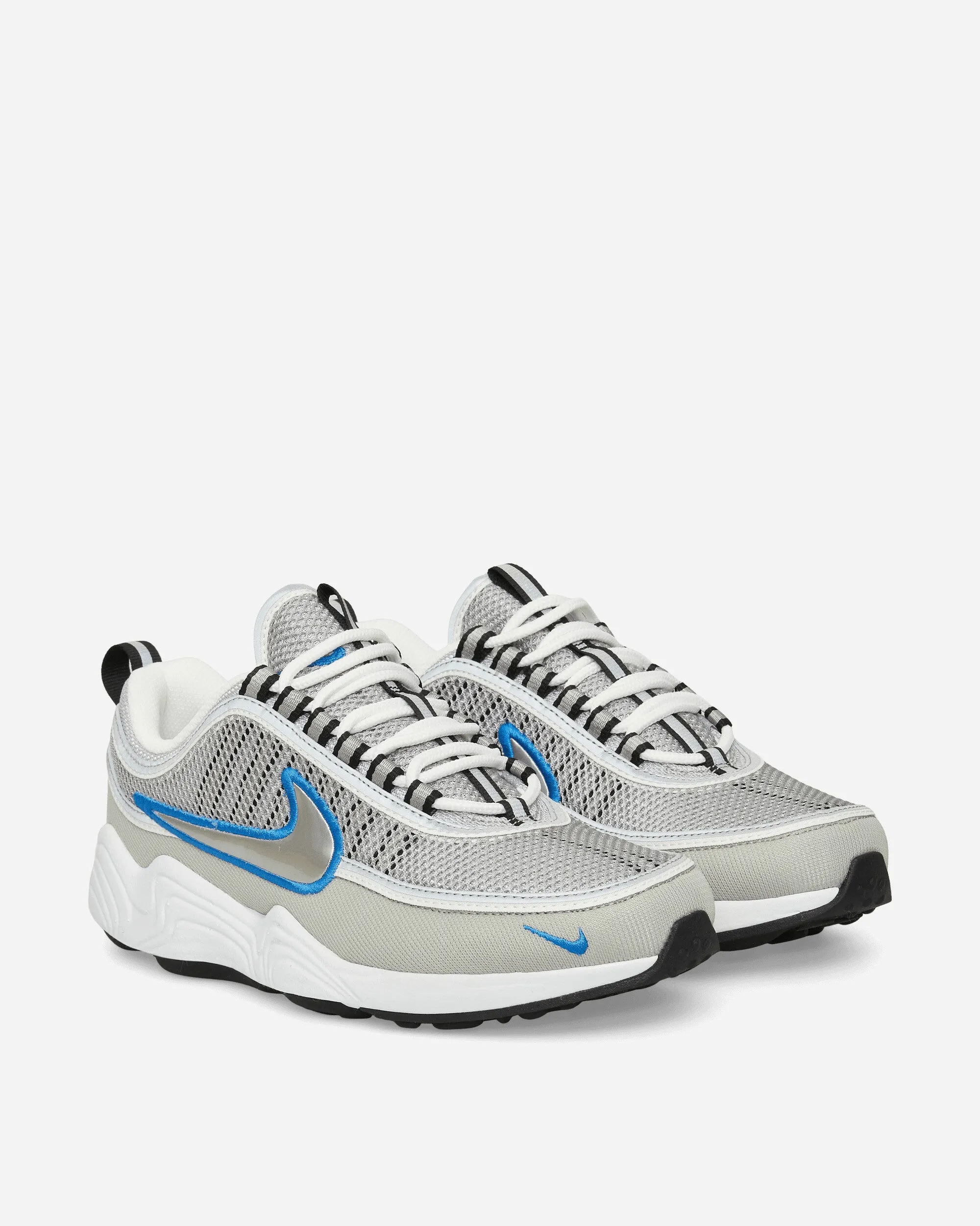 Air Zoom Spiridon Sneakers Metallisch Silber / Signalblau