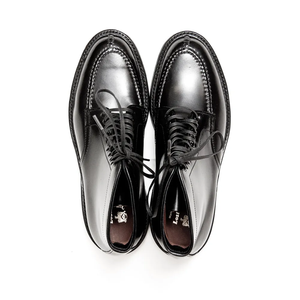 Alden Black Cordovan Tanker Boot mit Commando-Sohle
