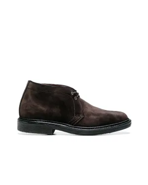 Alden Chukka Dunkle Schokolade Wildleder mit Kreppsohle G1701