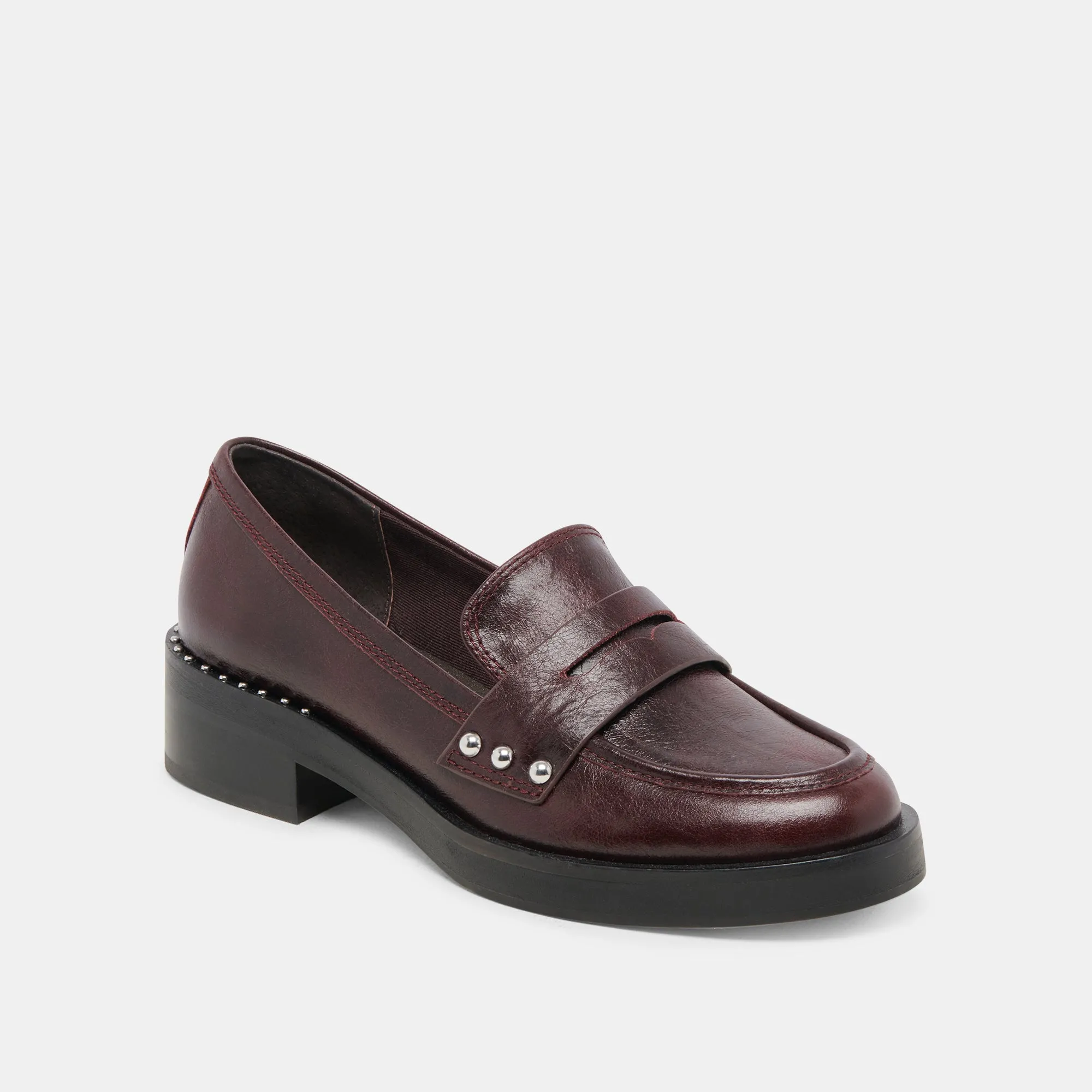 ALIANE LOAFERS AUS MAULBEERLEDER