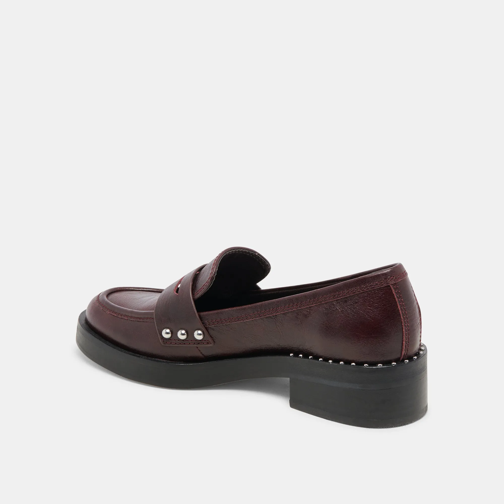 ALIANE LOAFERS AUS MAULBEERLEDER