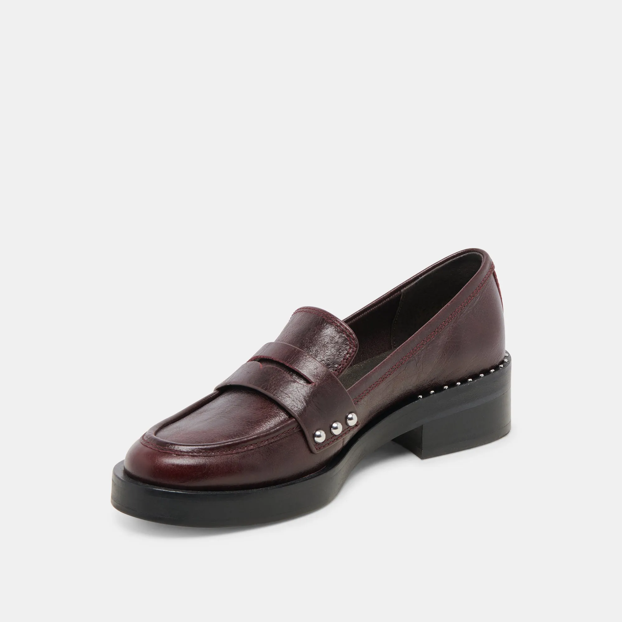 ALIANE LOAFERS AUS MAULBEERLEDER