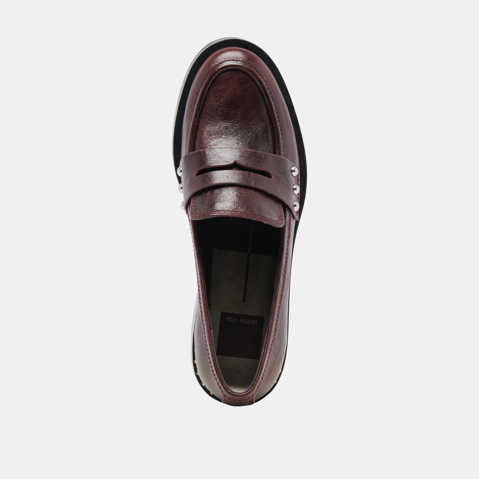 ALIANE LOAFERS AUS MAULBEERLEDER