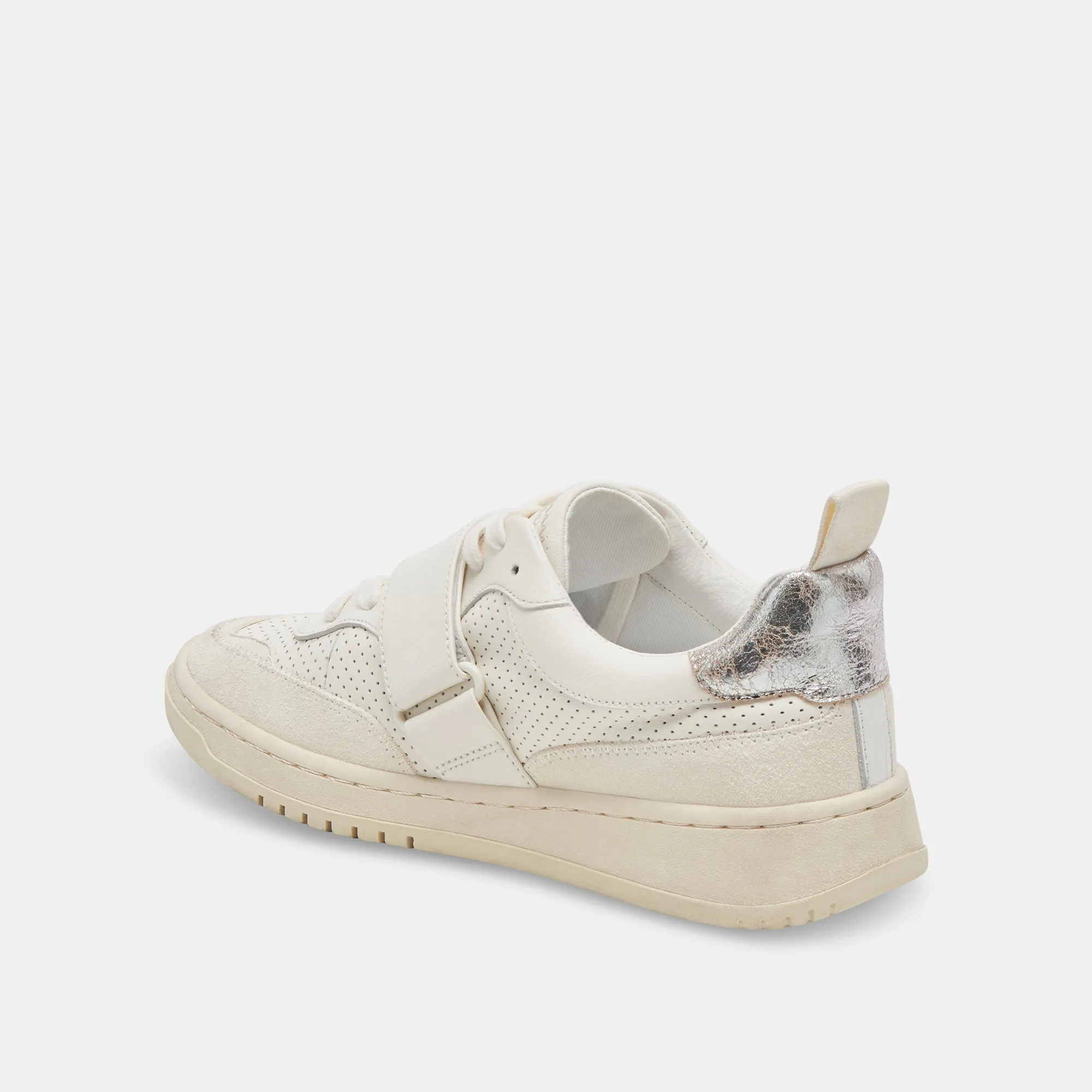 ALVAH SNEAKERS WEIßES PERFORIERTES LEDER