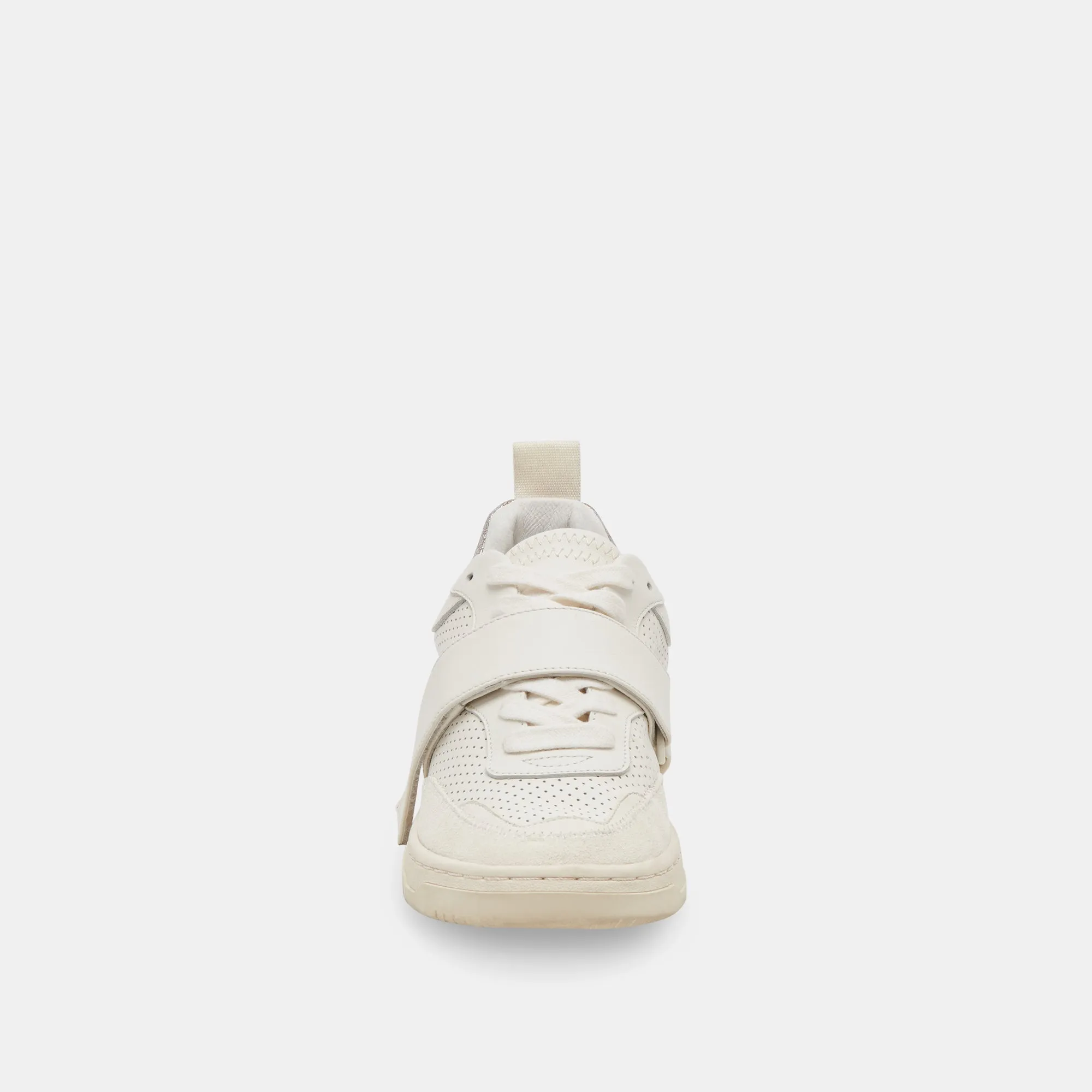 ALVAH SNEAKERS WEIßES PERFORIERTES LEDER