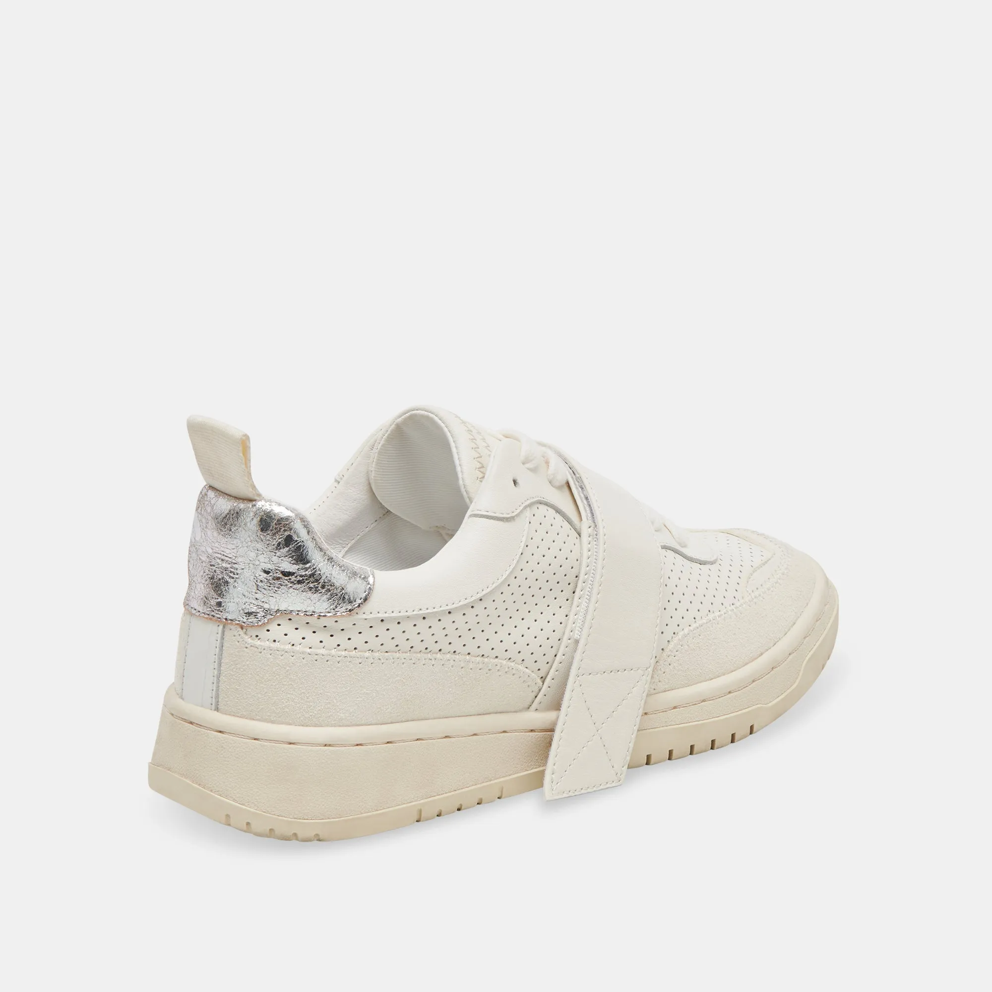 ALVAH SNEAKERS WEIßES PERFORIERTES LEDER