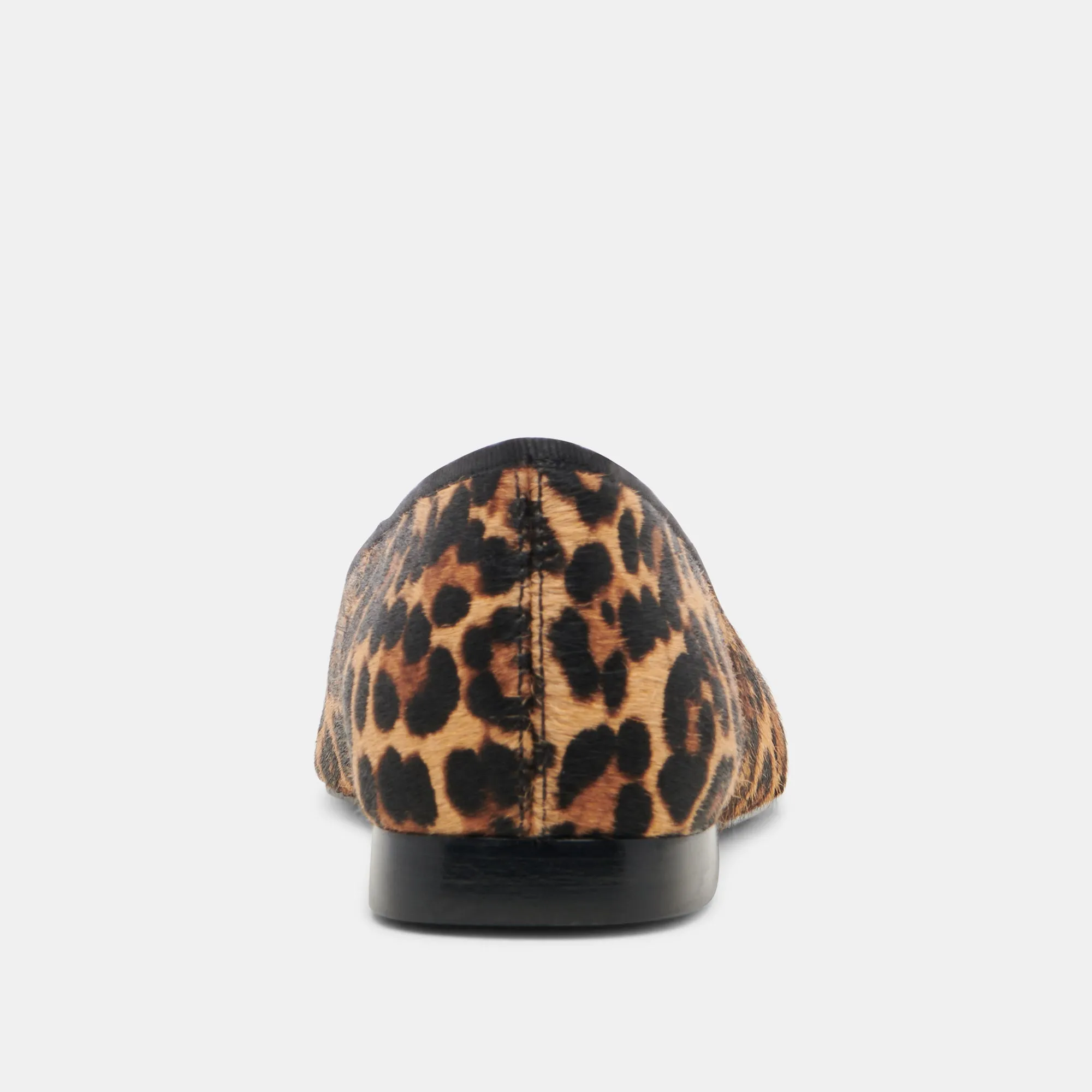 ANISA BALLETTFLACHER DK LEOPARD KALBSHAAR