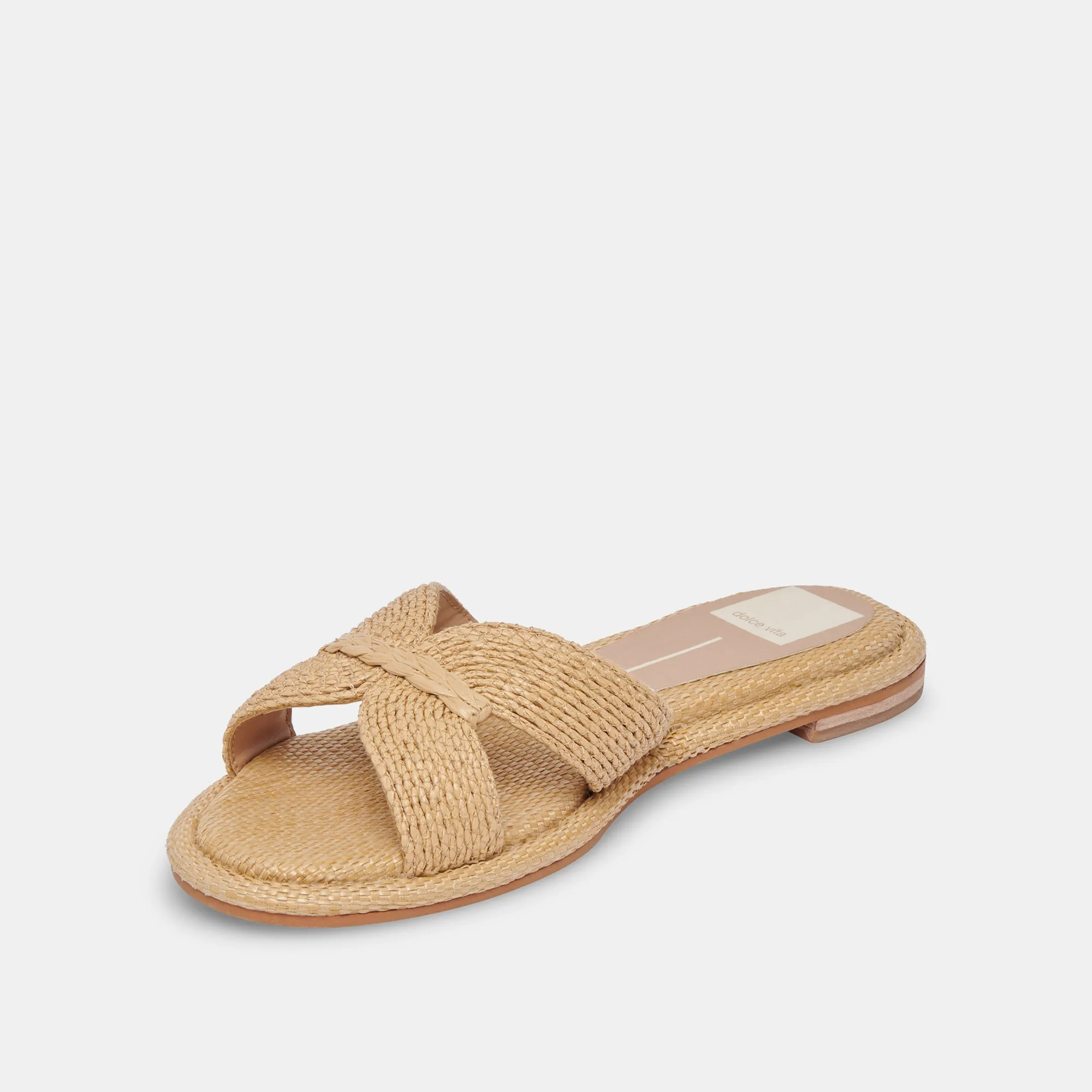 ATOMIC BREITE SANDALETTEN LT NATUR RAFFIA