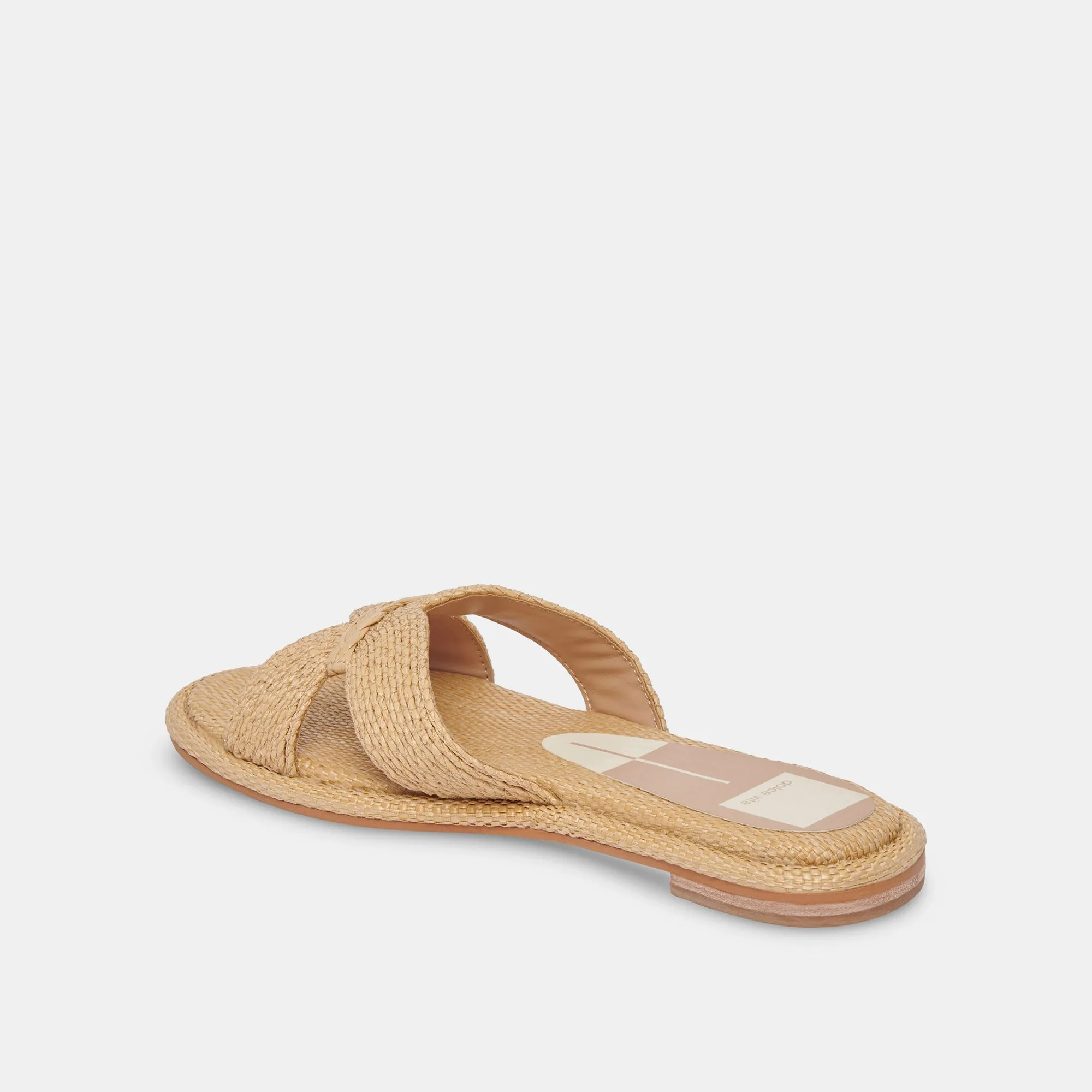 ATOMIC BREITE SANDALETTEN LT NATUR RAFFIA