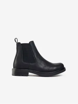 Auber Herren Chelsea-Stiefel aus veganem Leder | Schwarz