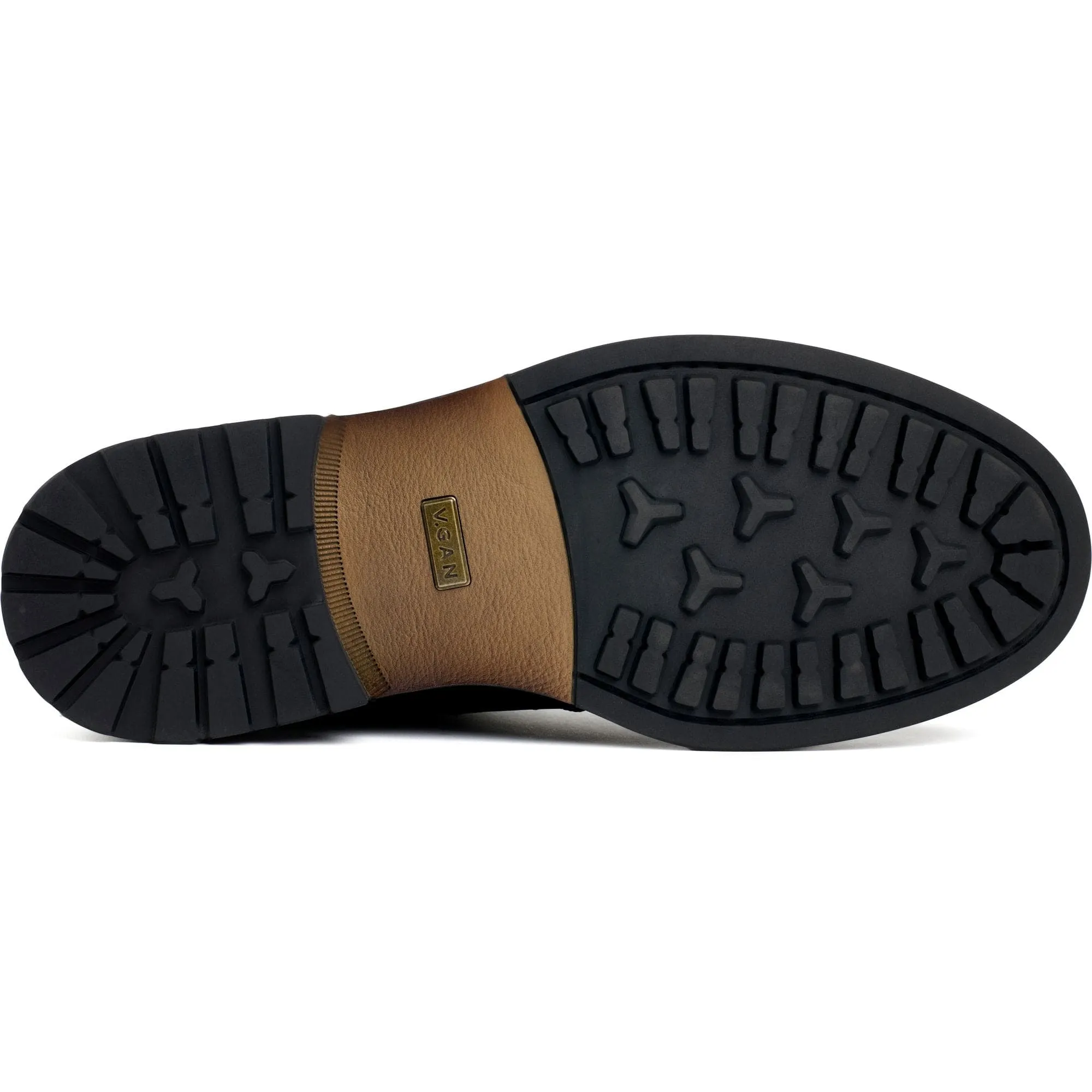 Auber Herren Chelsea-Stiefel aus veganem Leder | Schwarz