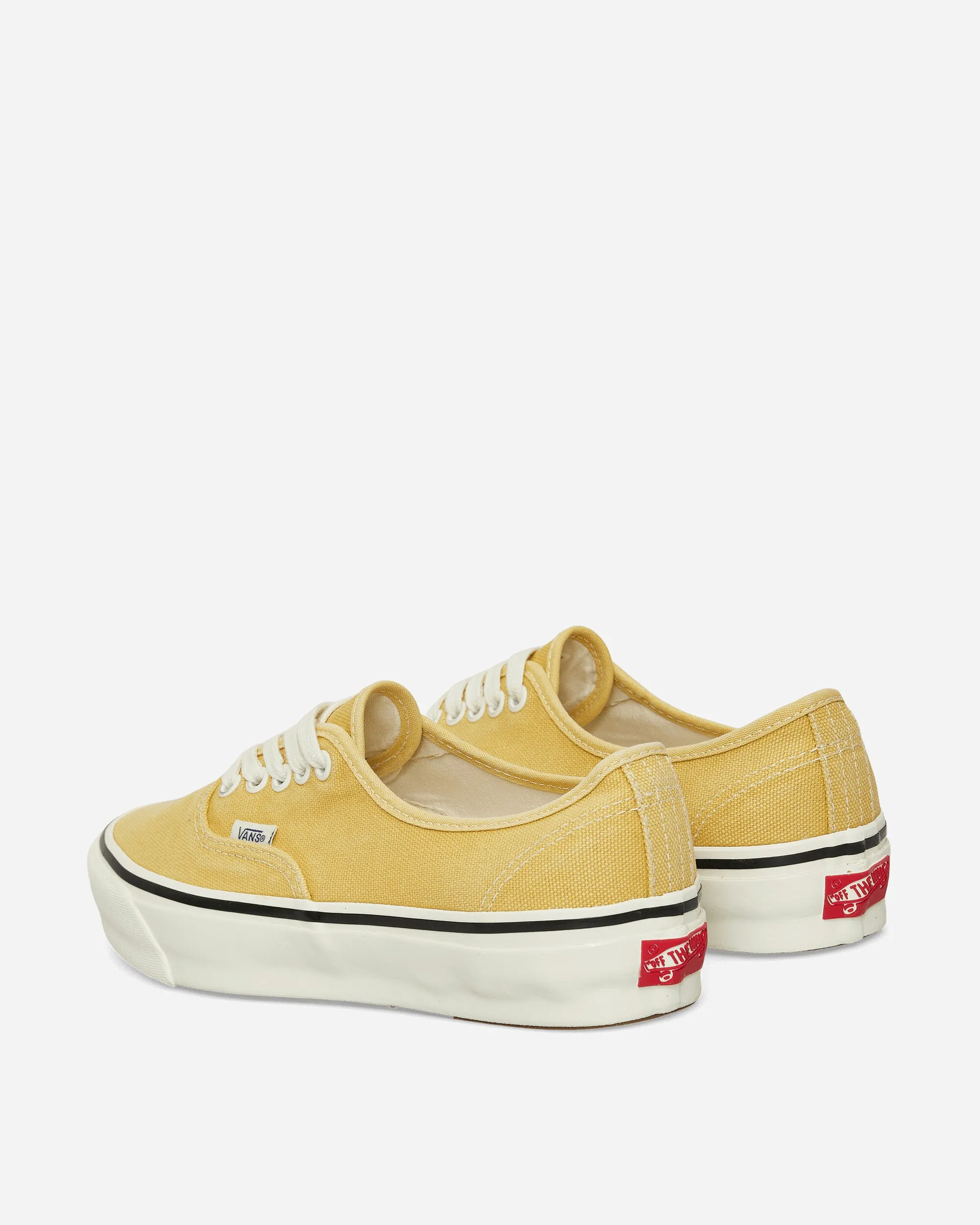Authentische LX 44 Enten-Canvas-Sneakers in Vintage-Gelb