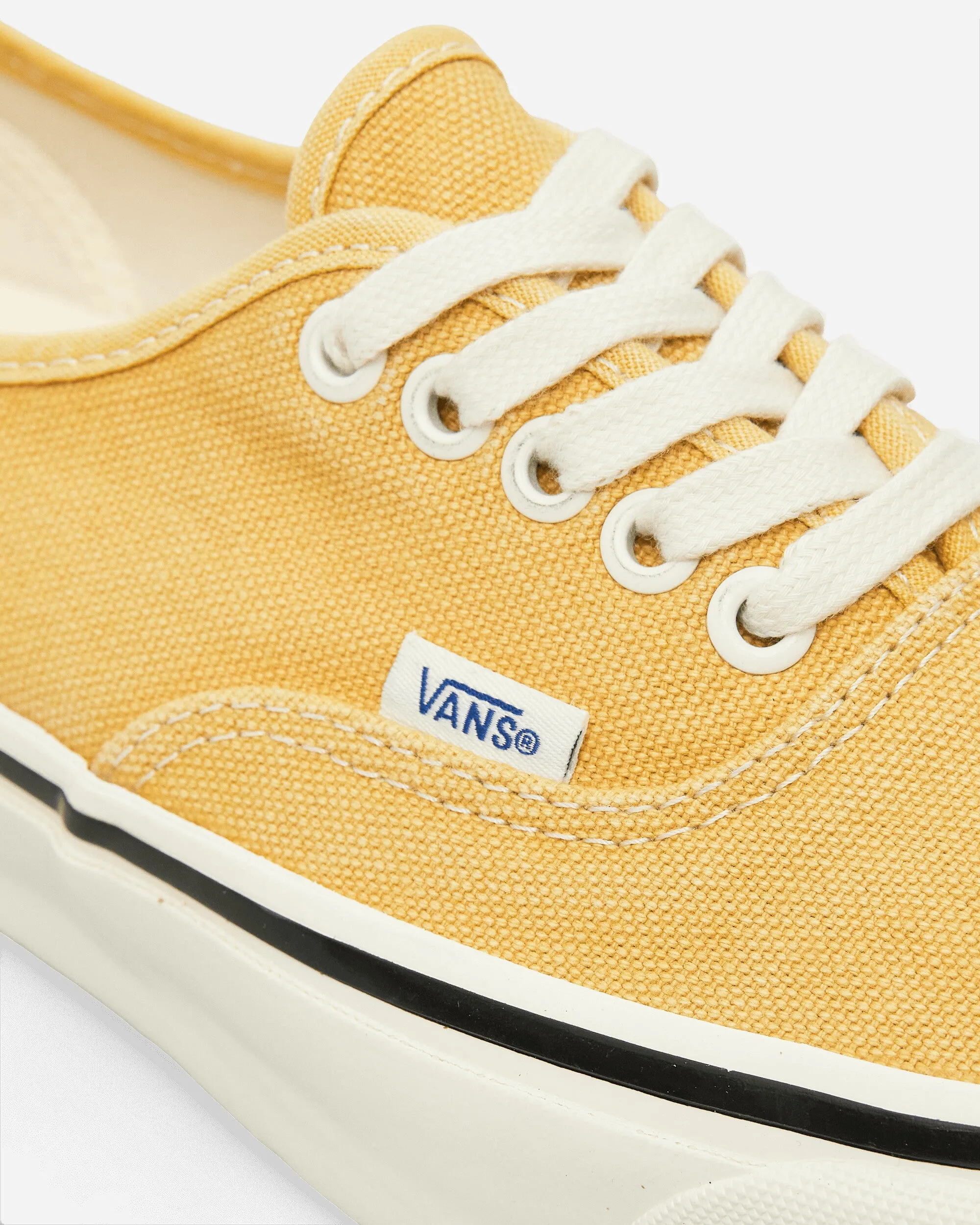 Authentische LX 44 Enten-Canvas-Sneakers in Vintage-Gelb