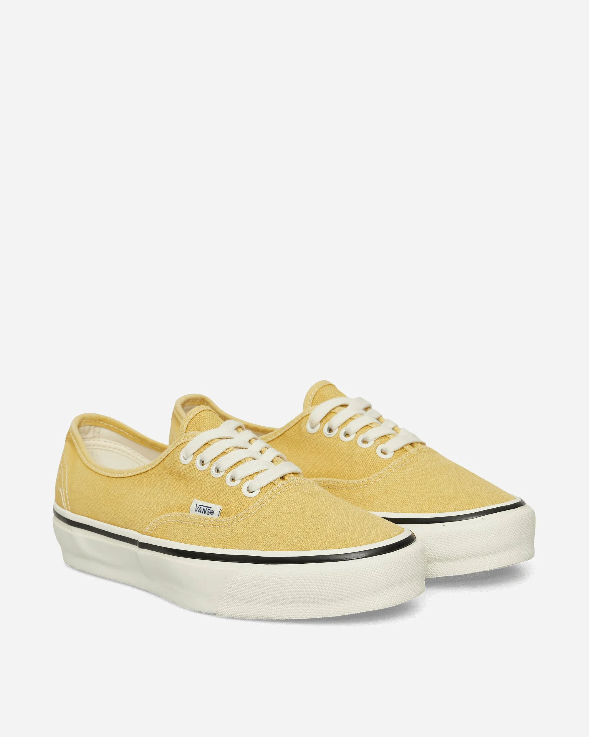 Authentische LX 44 Enten-Canvas-Sneakers in Vintage-Gelb