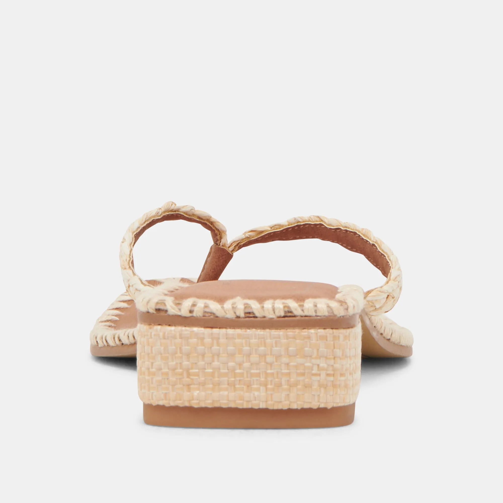 BARTY SANDALEN LT NATUR RAFFIA