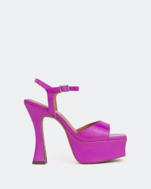 Betsey Leder in Violett/Violettes Leder