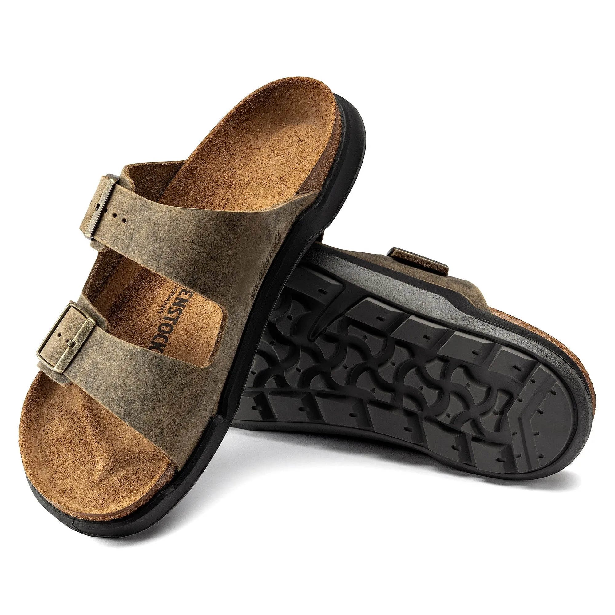 BIRKENSTOCK ARIZONA ROBUSTE HERRE AUS GEÖLTEM LEDER