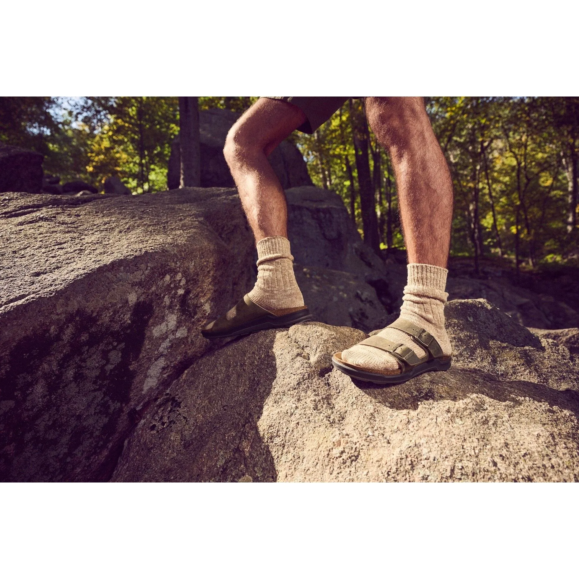 BIRKENSTOCK ARIZONA ROBUSTE HERRE AUS GEÖLTEM LEDER