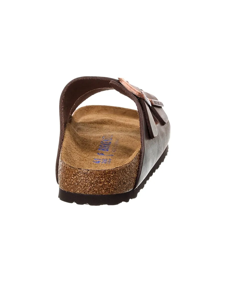 Birkenstock Arizona Soft Footbed Leder-Sandale