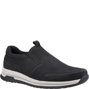Schwarze Nubuck Cole Schlupfschuhe