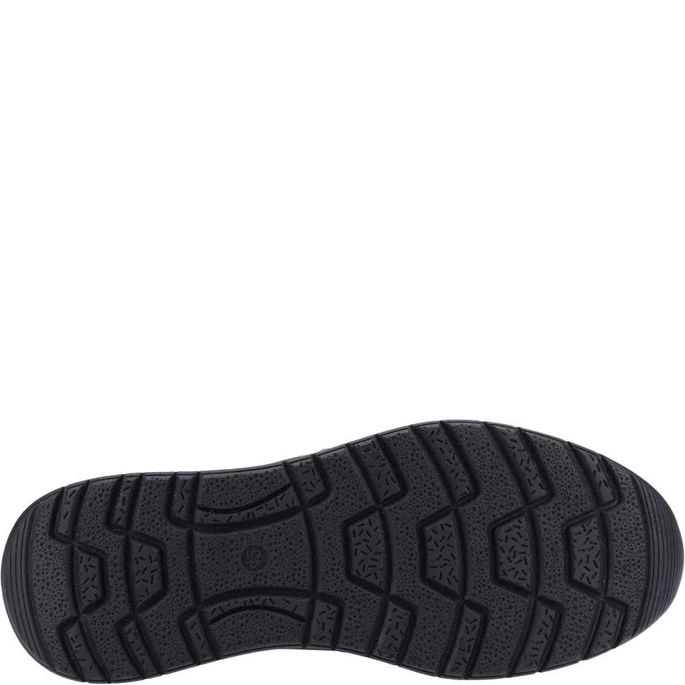 Schwarze Nubuck Cole Schlupfschuhe