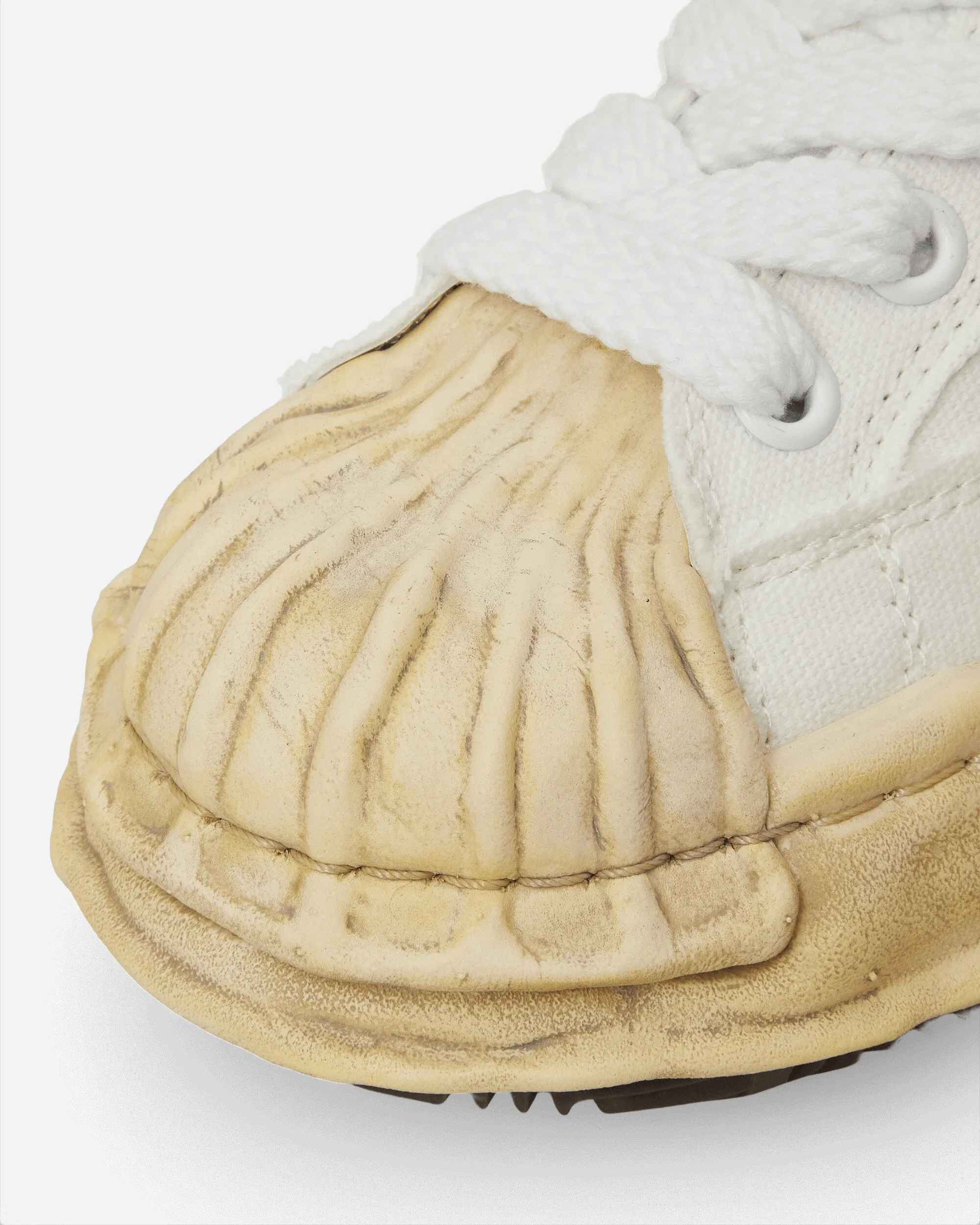 Blakey OG gefärbte Sohle Canvas Low Sneakers Weiß