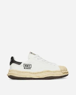 Blakey OG gefärbte Sohle Canvas Low Sneakers Weiß