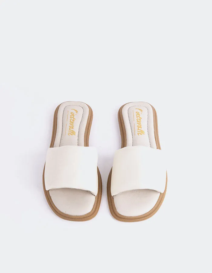 Bosnien Off White Leder