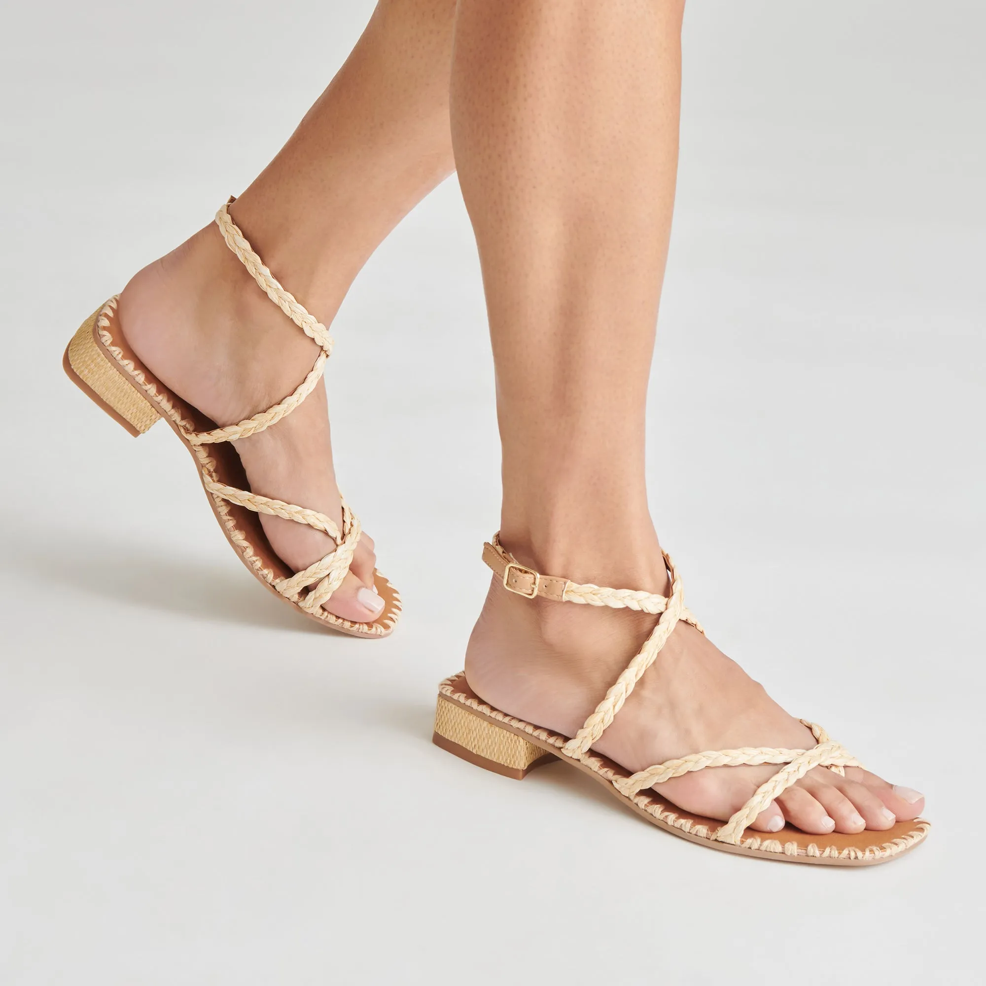 BRINN SANDALES LT NATURRAFFIA