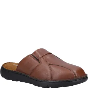 Braune Carson Maultiersandalen
