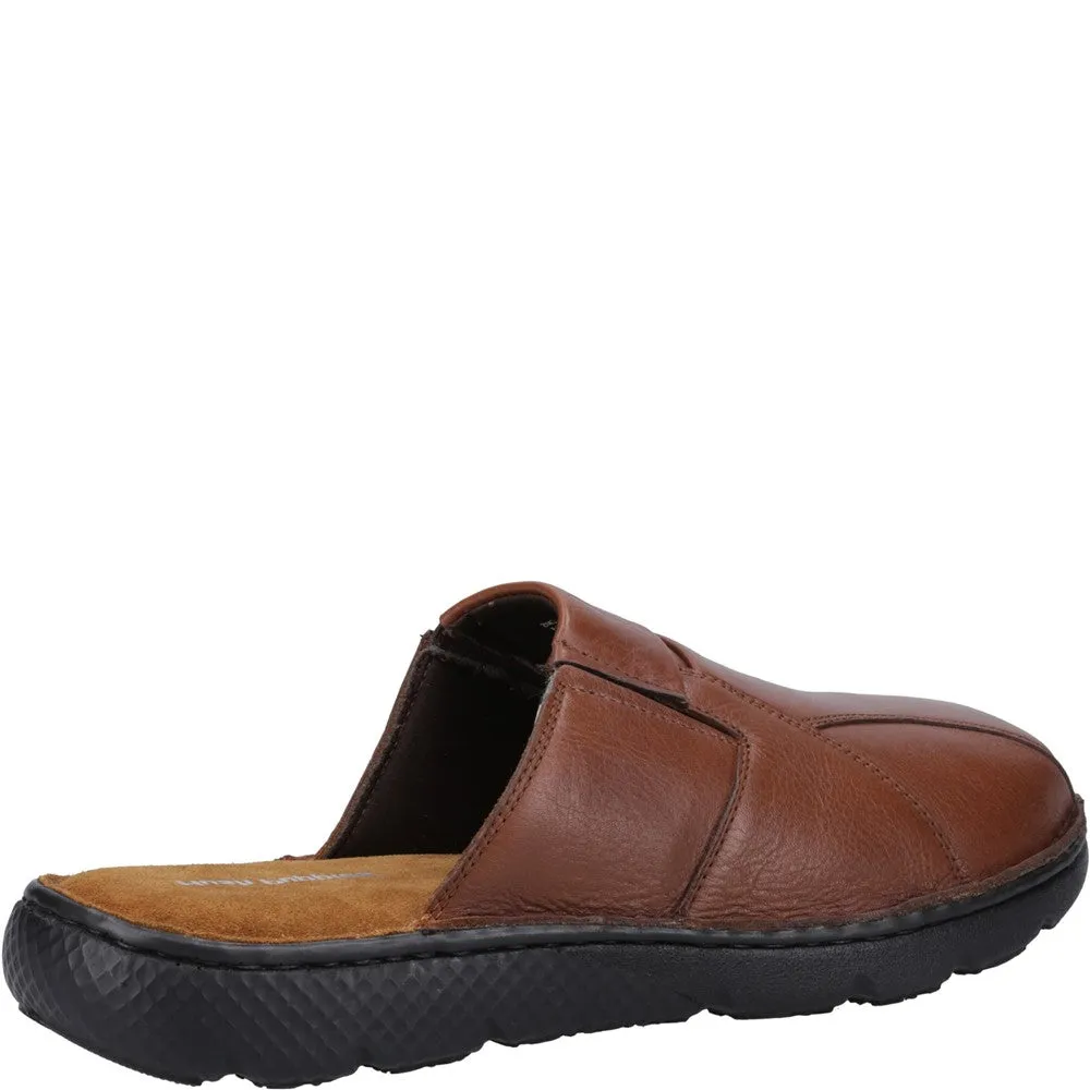 Braune Carson Maultiersandalen