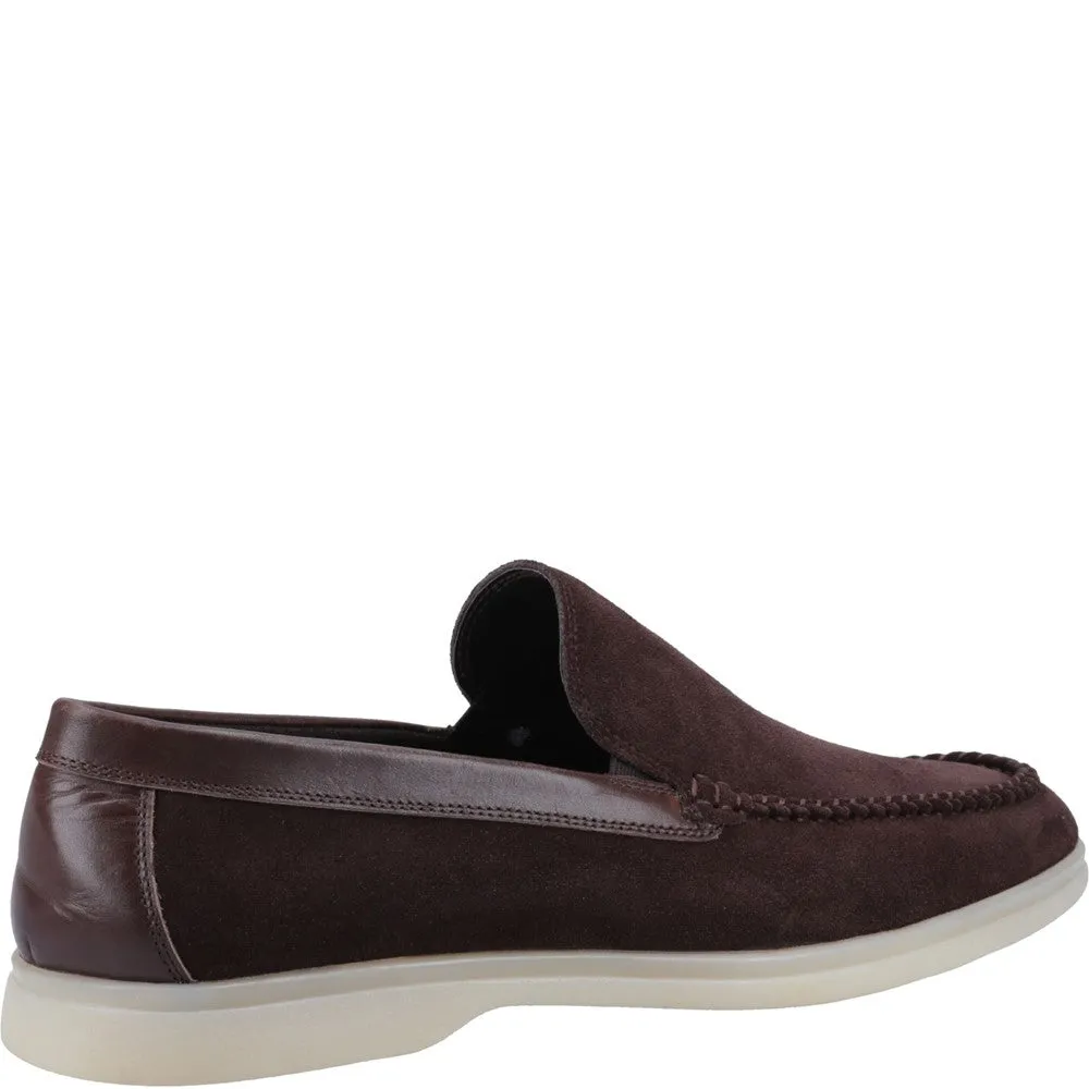 Braune Leon Schlupfschuhe