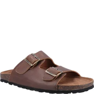 Braune Nash-Sandalen mit Riemchen