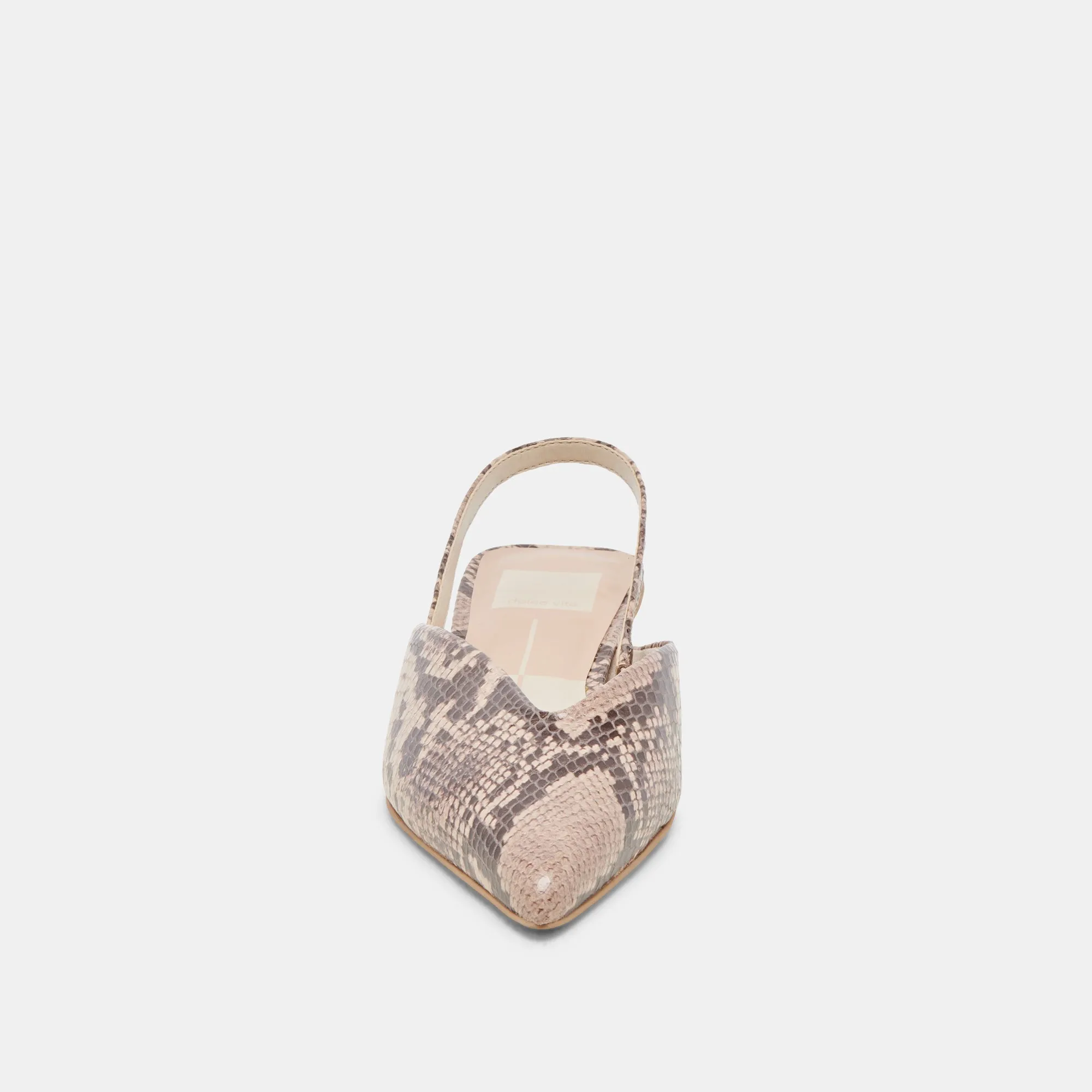 BYANCA FLATS SAND GEPRÄGTES LEDER