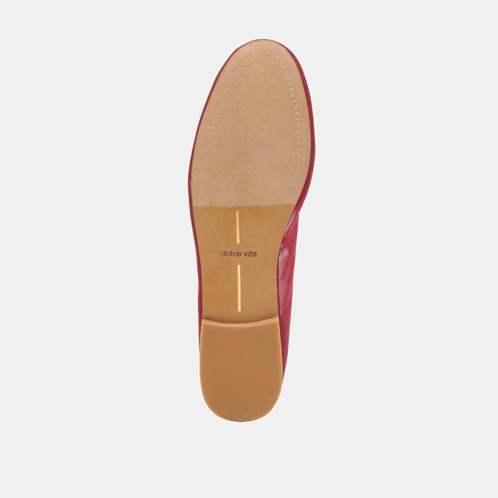 CADEL BALLET FLATS KARMESINROTES NETZ