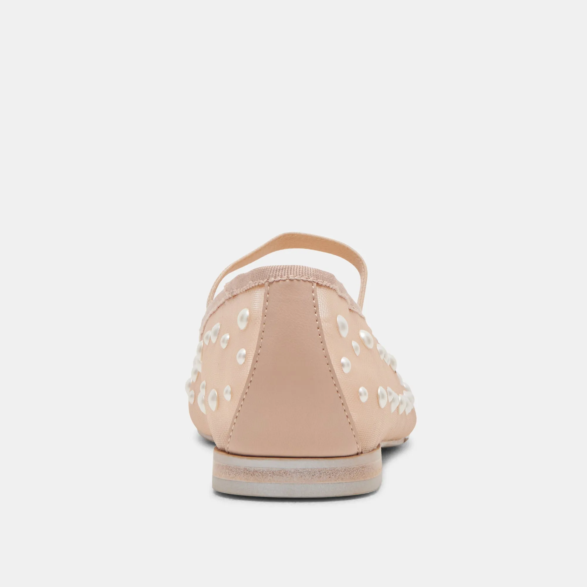 CADEL PEARL BALLETTFLATS ROSÉ MESH