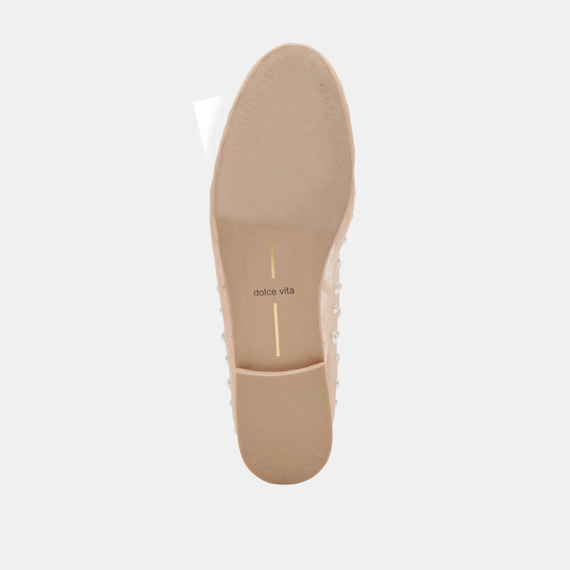 CADEL PEARL BALLETTFLATS ROSÉ MESH