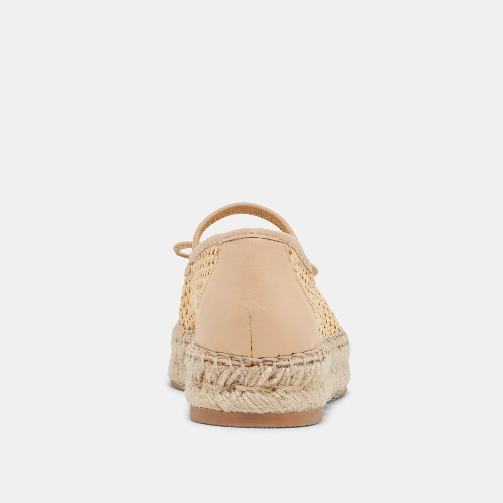 CAMBRE BALLET FLATS LT NATURAL GEWEBTES MESH