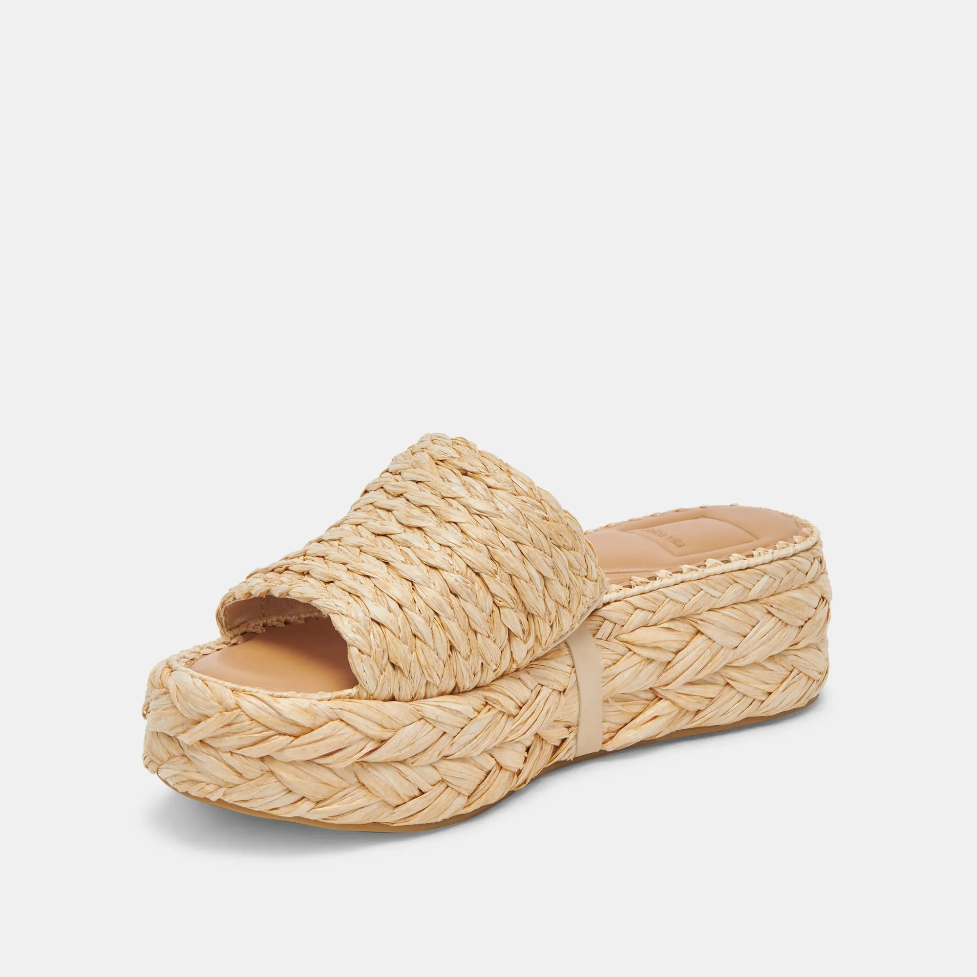 CHAVI SANDALEN LT NATUR RAFFIA