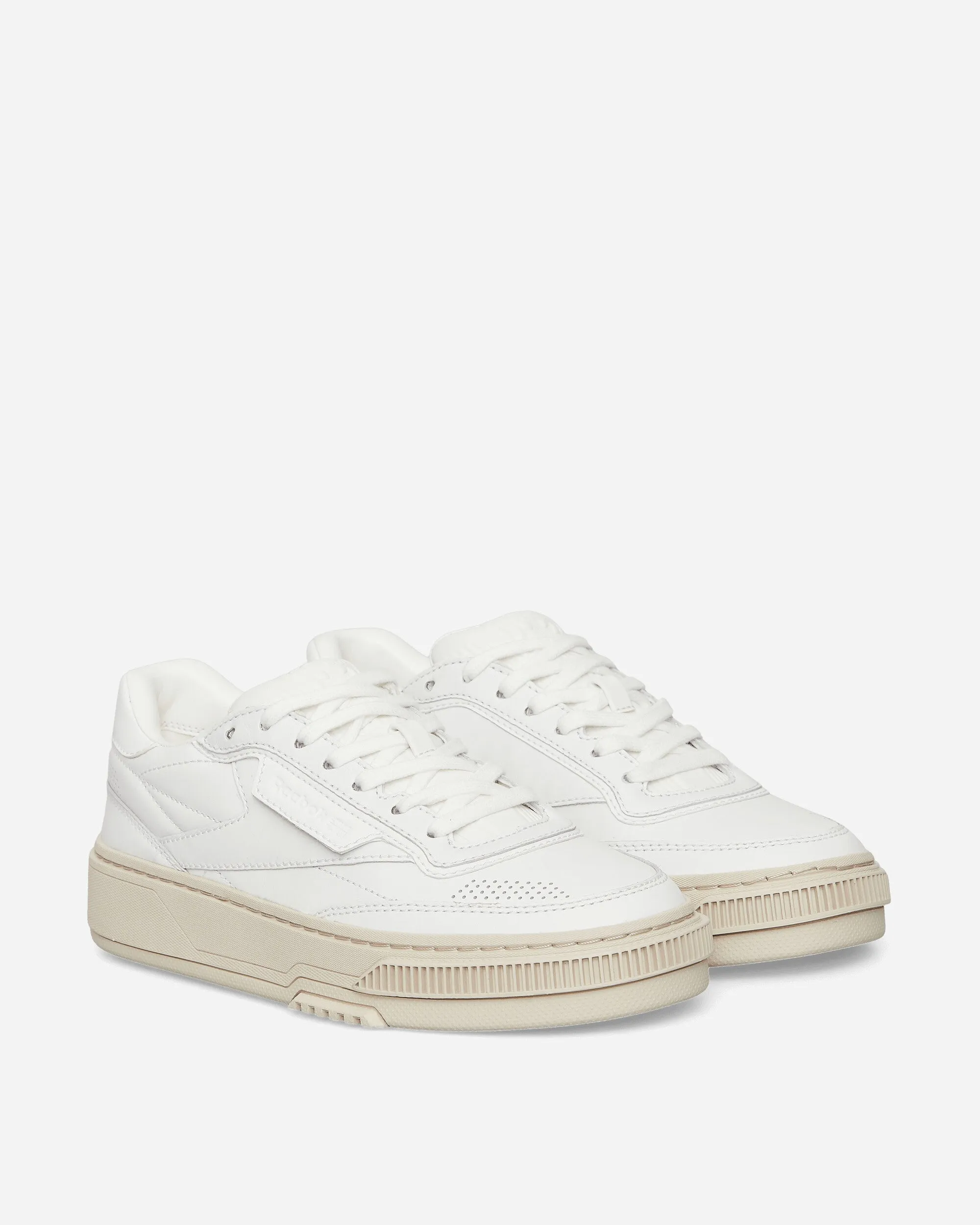 Club C Leder-Sneakers Weiß